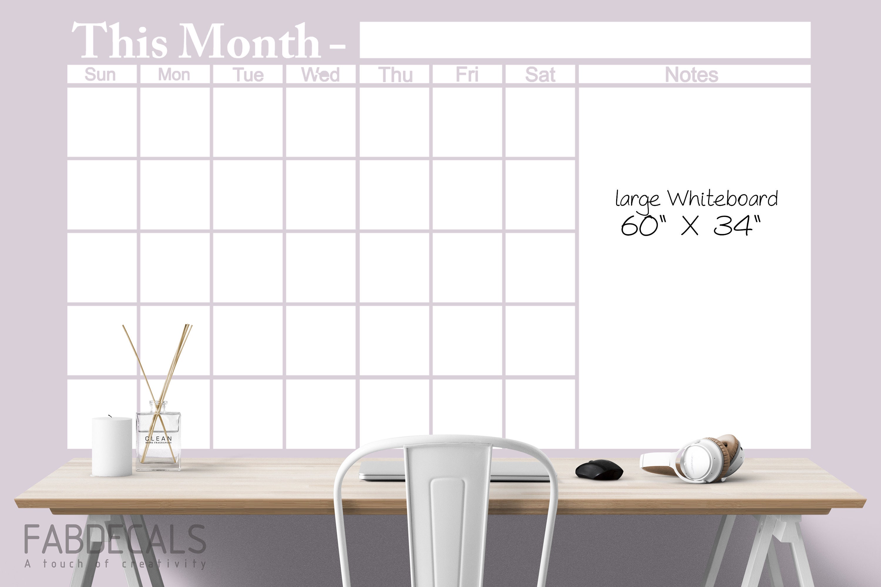Whiteboard Calendar Vinyl Wall Decal Monthly Wall Calendar Etsy Whiteboard Calendar Vinyl Wall Decal Monthly Wall Calendar Etsy