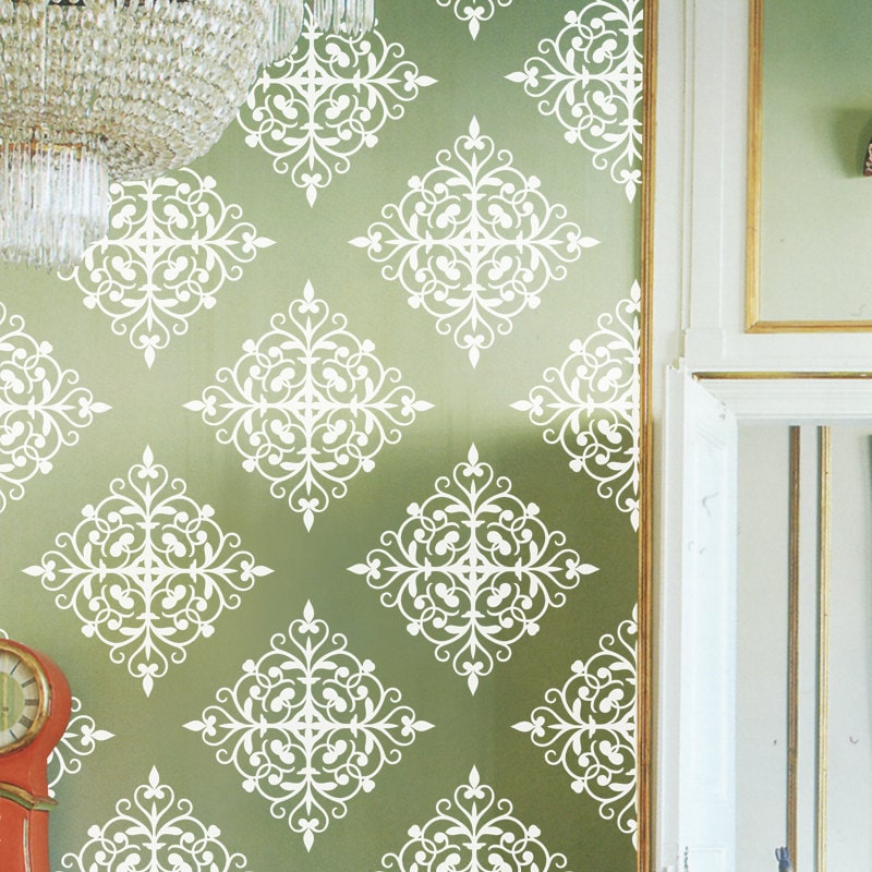 Moroccan Pattern Wall Decal Home Decor Living Room Decals