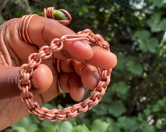 Uni-sex Copper Link Bracelet