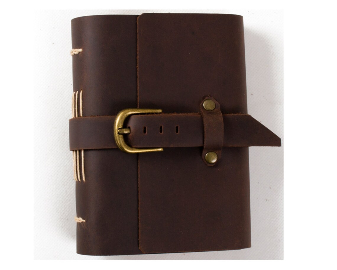 Classic Leather Journal Diary Notebook with Strap Vintage Etsy
