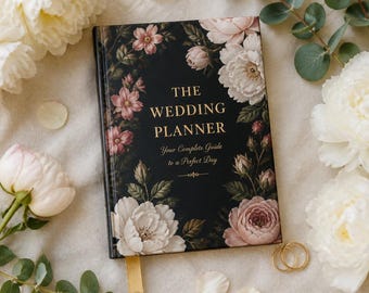 Ebook PDF per l'organizzazione del matrimonio / Budget, cronologia, guida ai fornitori, lista di controllo (download digitale)