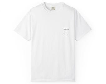 Moon In Juni T-Shirt (schwarzes Logo)