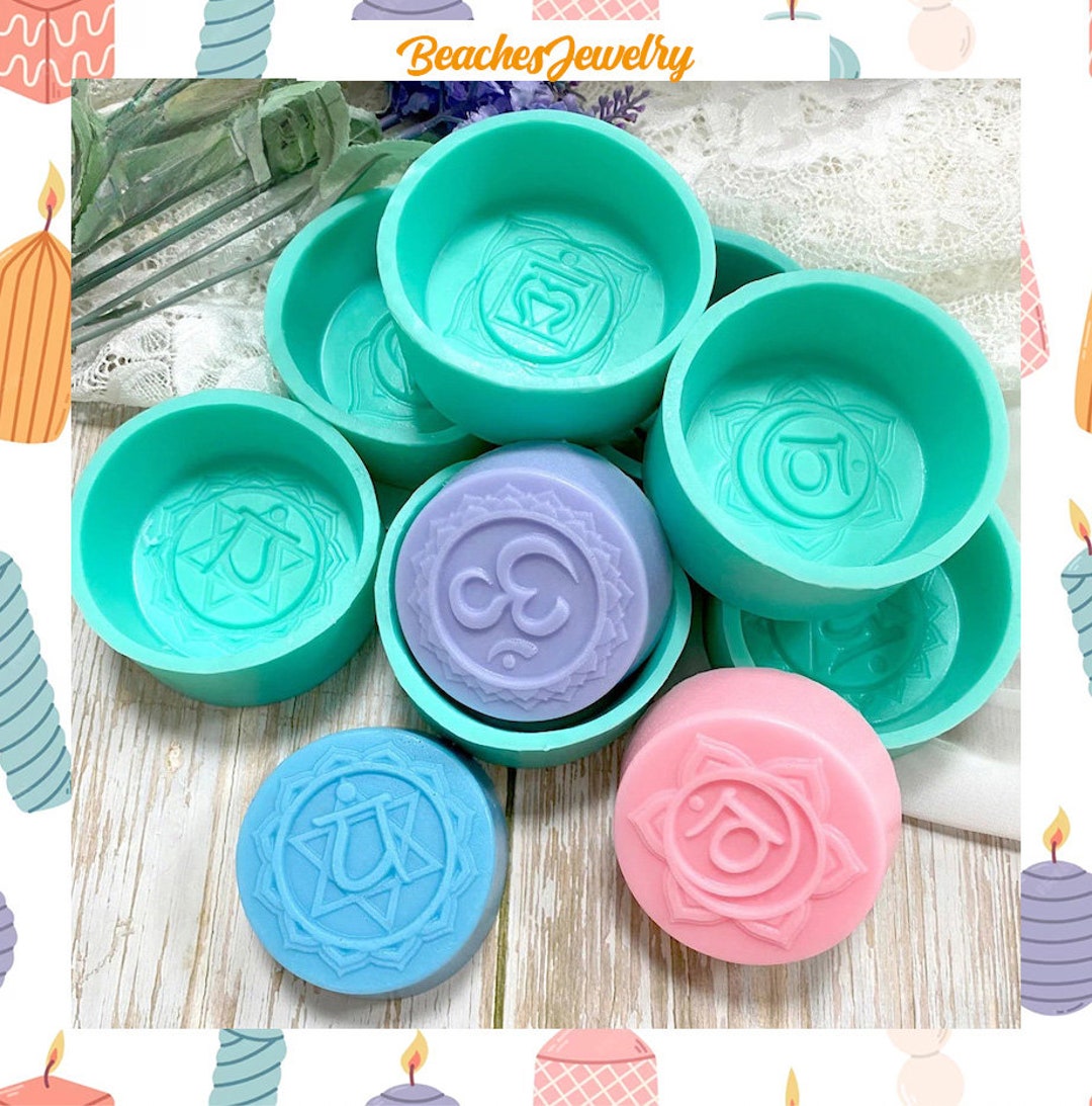 Yoga Symbol Silicone Mold for Soap Incantation Cake Epoxy Etsy