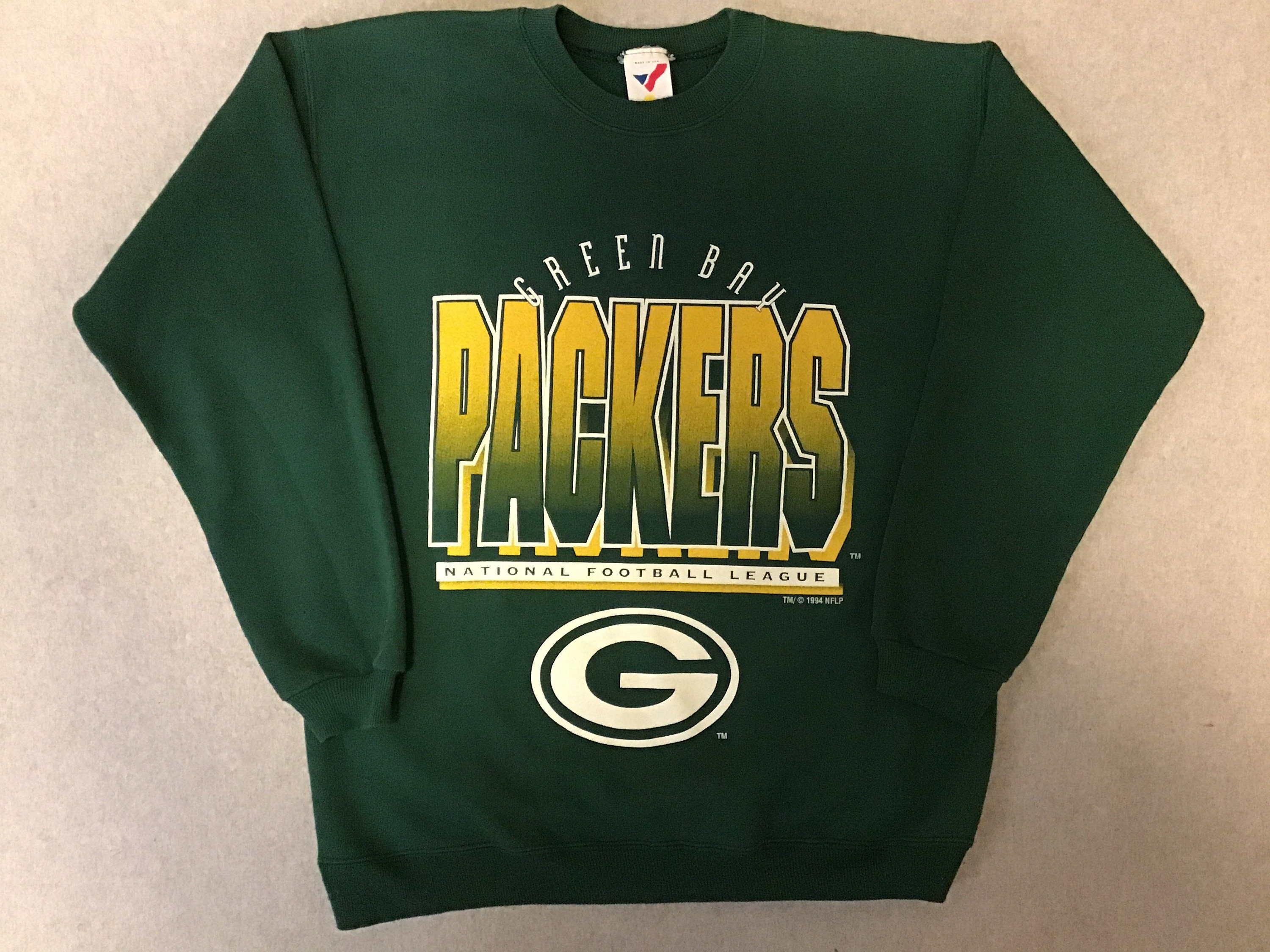 Green Bay Packers Sweatshirt Vintage 