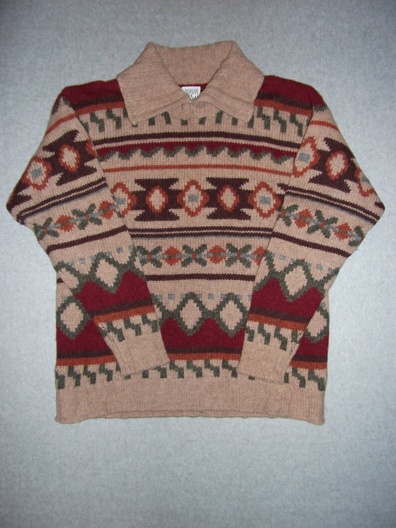 Aztec Nordic Earth Tones Sweater Hipster Indie Ugly Christmas - Etsy