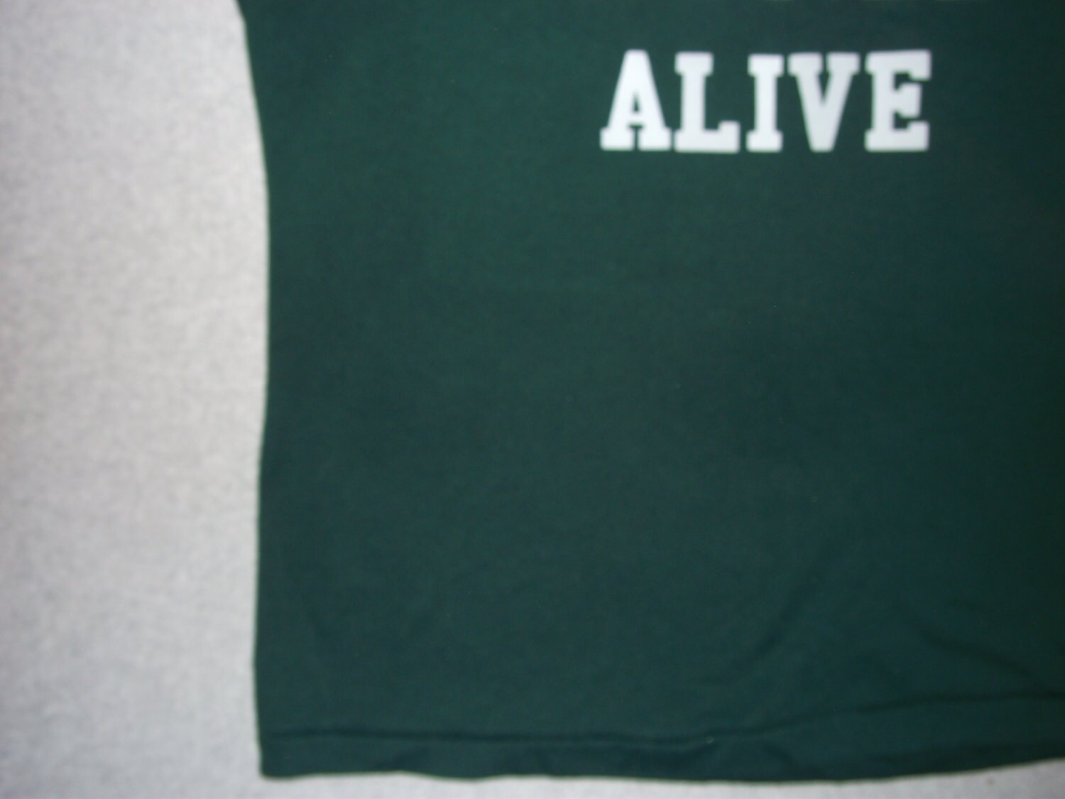 Vintage 80s Best Dark Green T-Shirt 55 and Still Alive | Etsy