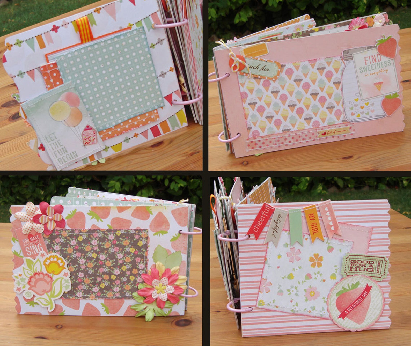 Mini scrapbook Album Handmade Mini Album Srapbook album Etsy