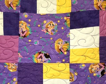Tangled / Rapunzel quilt