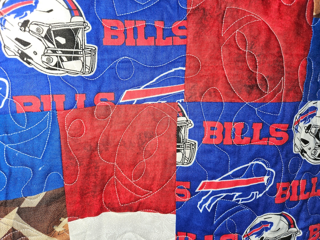 Buffalo Bills Quilt Etsy