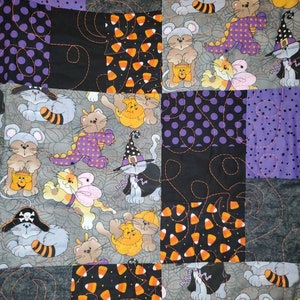 Halloween Cat quilt