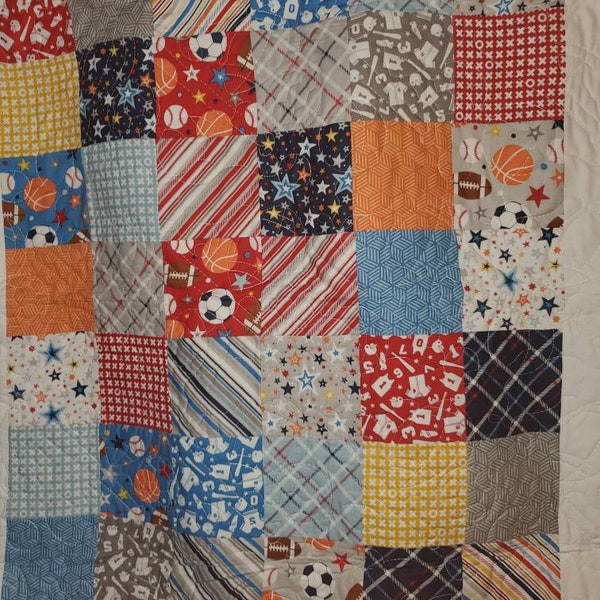 Sports Quilt Pattern Etsy