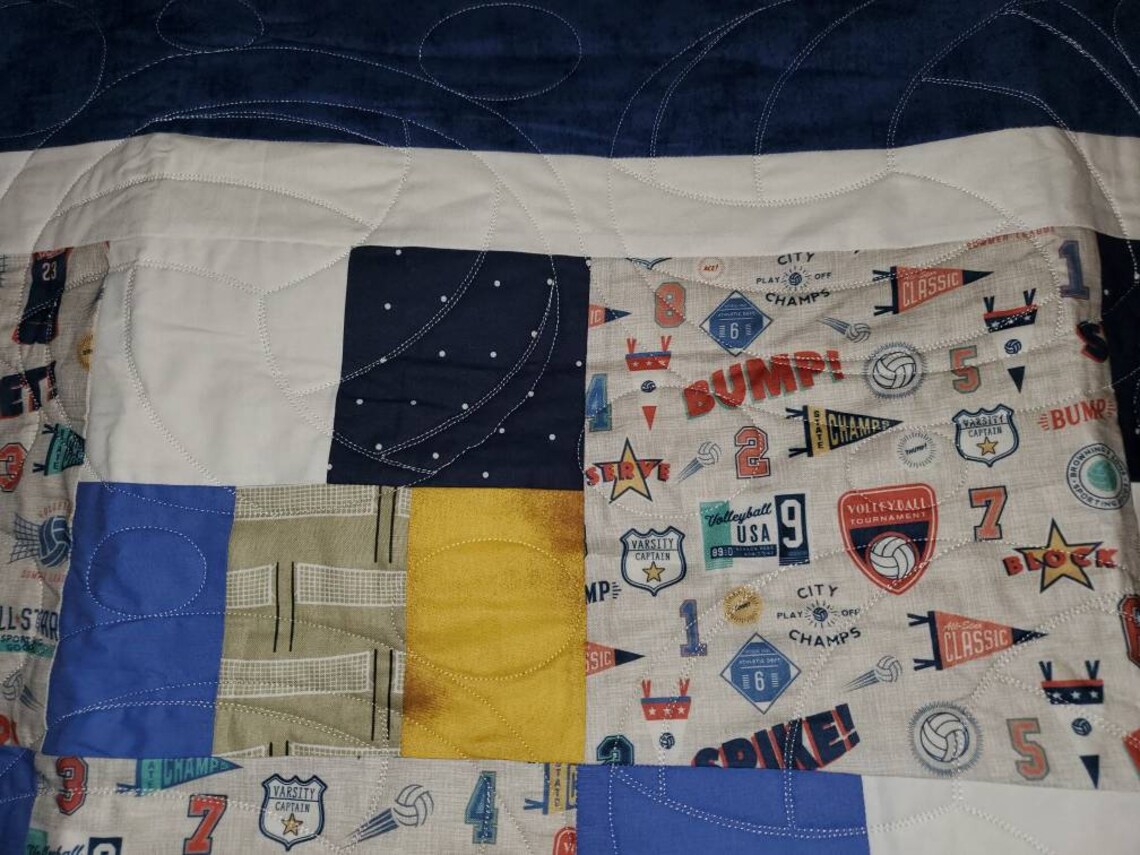 Volleyball Tshirt Quilt Shirt Quilt Kids Rugs Quilts