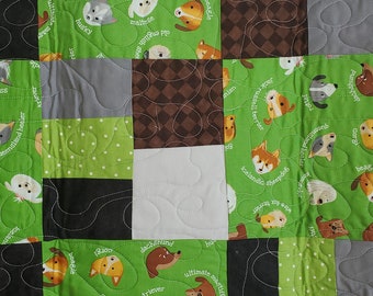 Puppy dog  quilt