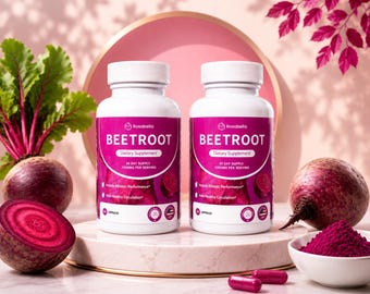 2 Pack-Rosabella Organic Beetroot Dietary Supplement - Enhance Energy, Circulation and Stamina -Exp 8/29