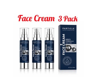 3 Pcs - Particle Men's Face Cream Anti-Aging, Daily Care for Skincare Routine 50 ml