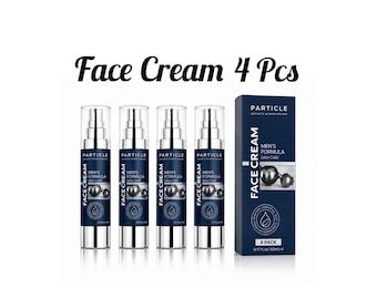 Particle Men's Face Cream 6-in-1 Anti-Aging Daily Skincare (4 Pack)