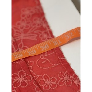 Johnny Was Embroidery Front & Back Large. Tangerine Tunic/Dress Bohemian Style image 10
