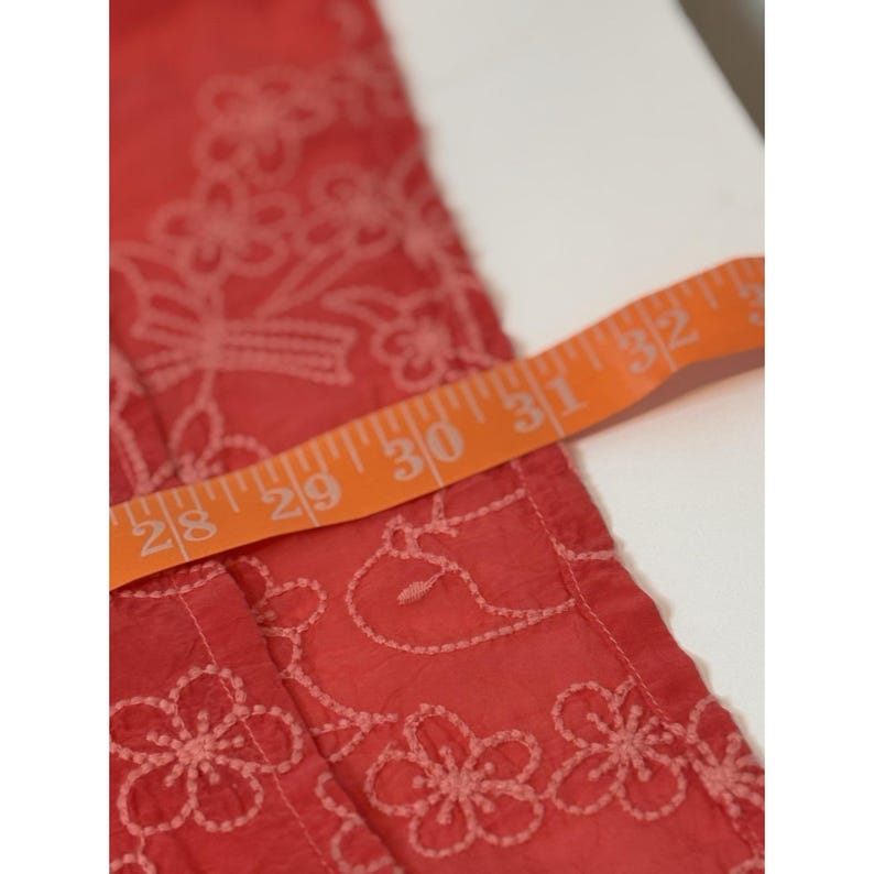 Johnny Was Embroidery Front & Back Large. Tangerine Tunic/Dress Bohemian Style image 10