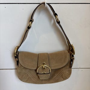 Coach Soho Suede Bag - Etsy Coach Soho Suede Bag - Etsy