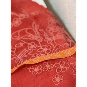 Johnny Was Embroidery Front & Back Large. Tangerine Tunic/Dress Bohemian Style image 9