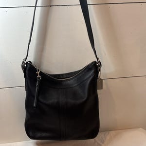Vintage Black Coach Handbags - Etsy