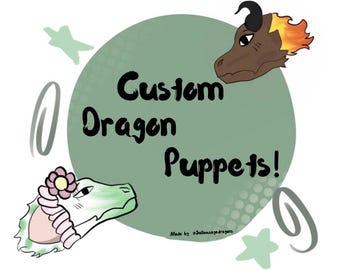 Marionnettes dragon personnalisées !