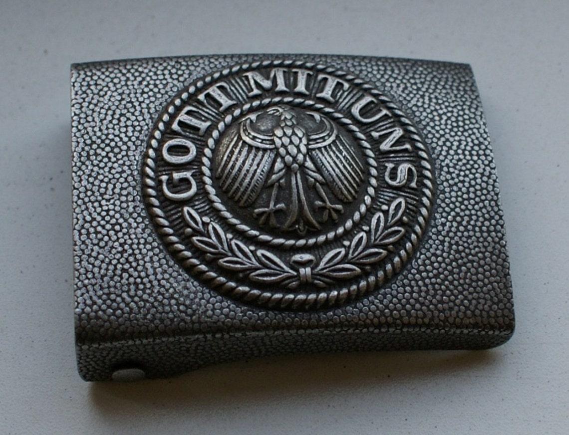 Vintage Belt Buckle Gott Mit Uns German WWI Etsy