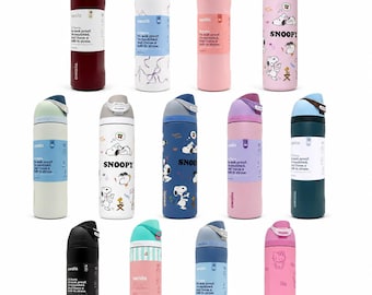 Owala 24oz Insulated Water Bottle with Straw, Leakproof Travel Cup, Choose Your Style