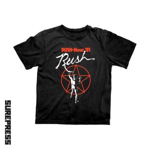 Rush Band Vintage-tröja