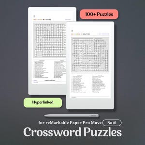 Cruciverba per reMarkable Paper Pro Move (Download PDF)