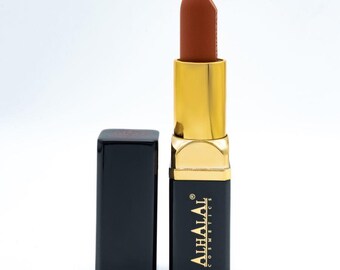 Barra de labios mate aterciopelada halal – Color de labios vegano de larga duración (Tono AL15 SAMEEN)