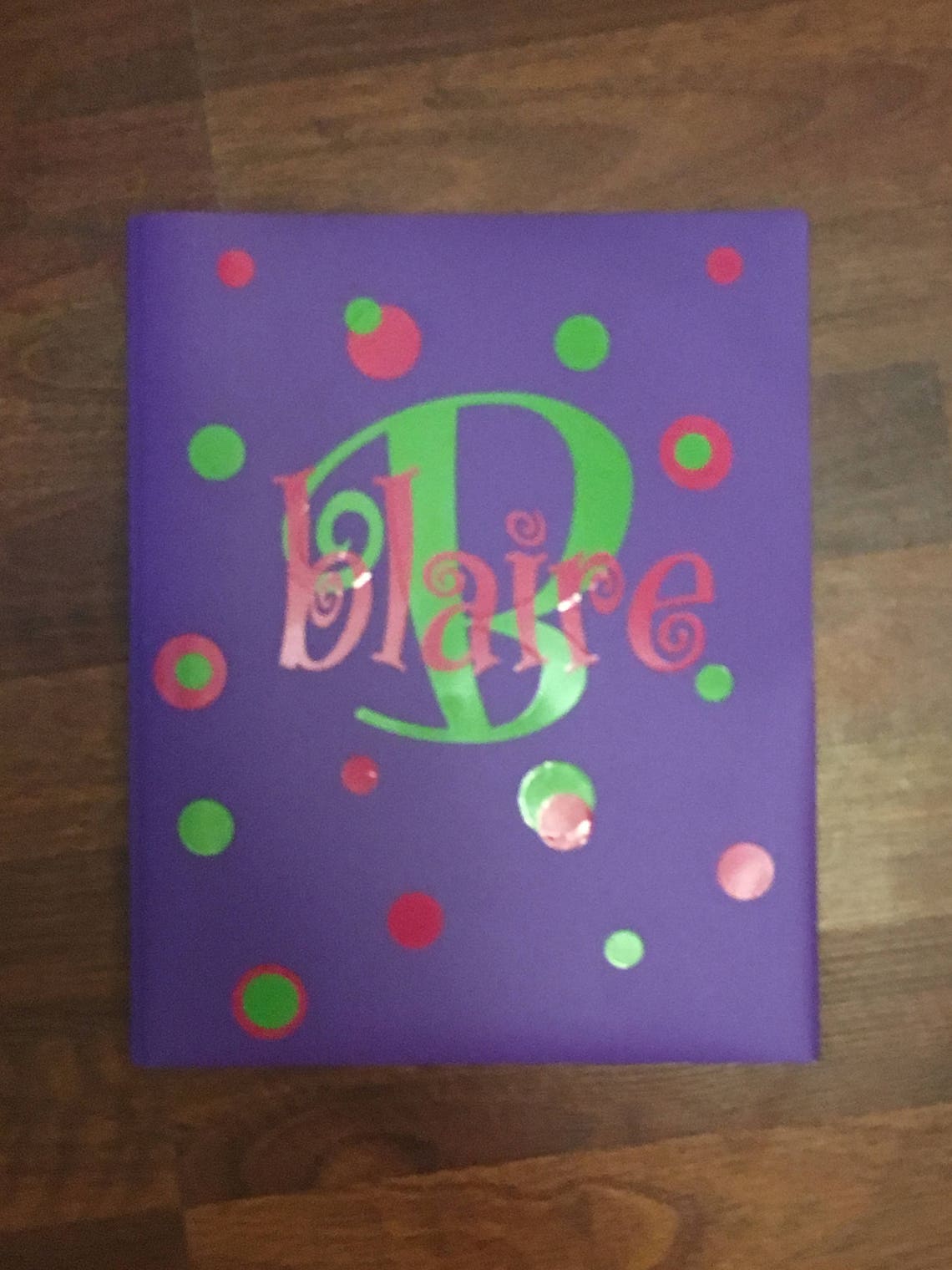 Personalized School Folders and Supplies Etsy