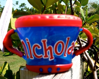 Personalized No Spill Snack Cup