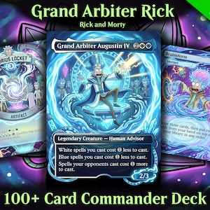 Grand Arbiter Ri.ck and Mor.ty Commander Proxy Deck