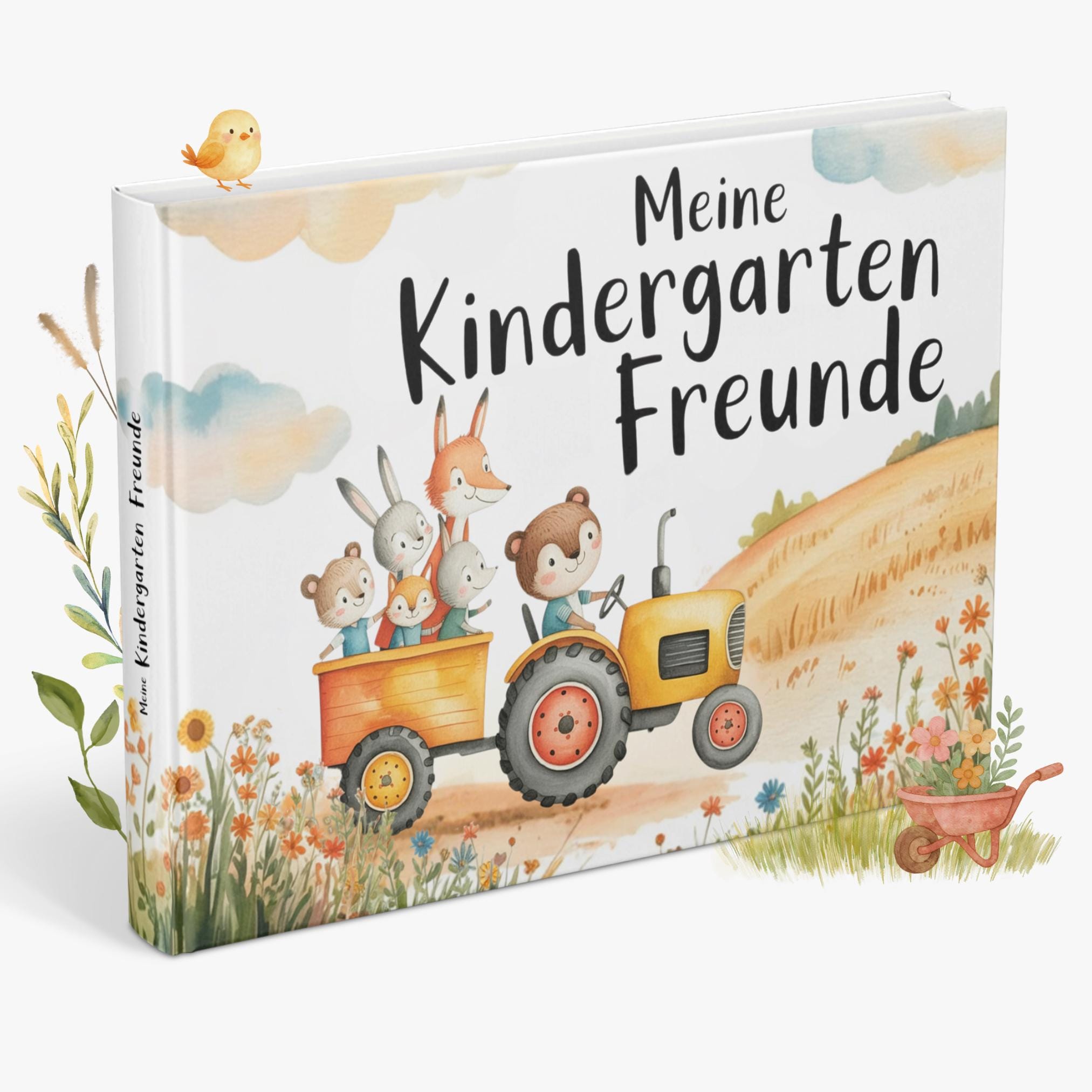 Amari Poesiealbum Freundebuch Kindergarten Freunde Mädchen Hardcover