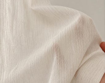 Cortinas blancas transparentes, cortinas de mezcla de algodón texturizado, paneles con aspecto de lino que filtran la luz, cortinas para sala de estar, cortinas para dormitorio, tamaño personalizado.