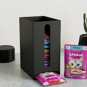 Opberger kattenzakje | Natvoerdispenser, huisdieropberger, cadeau kattenmoeder