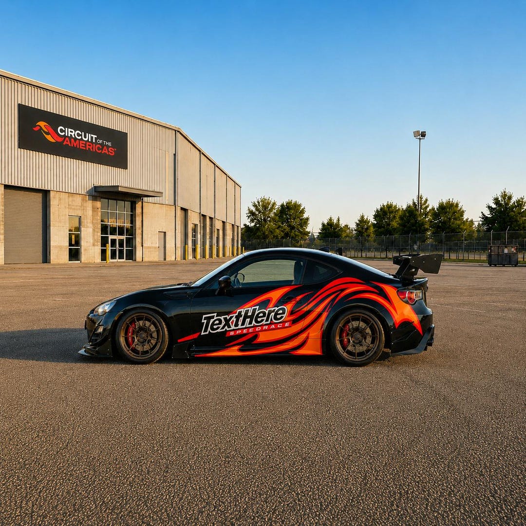 Car Decal JDM Racing Livery Tribal Flame Vinyl Wrap for Drift & Tuner ...