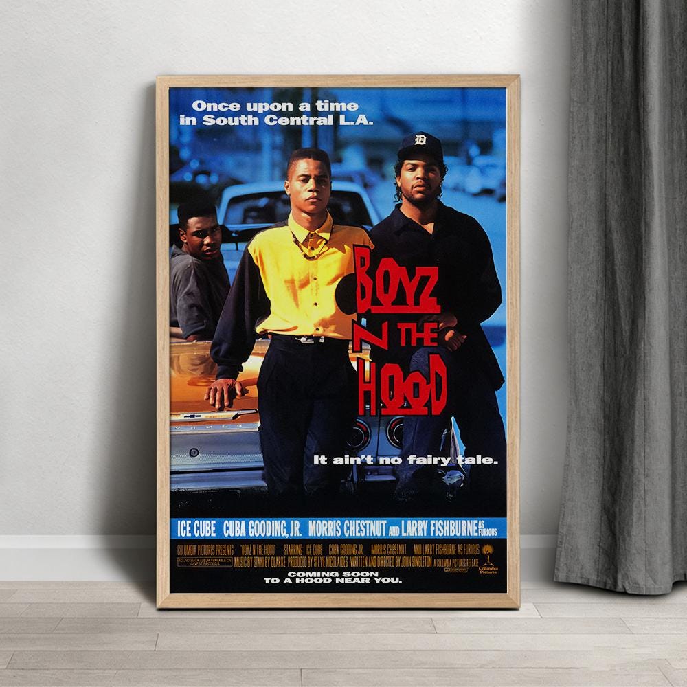 Boyz n the hood poster - Etsy 日本