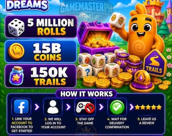 Dados Dreams 5 millones de tiradas - Entrega rápida