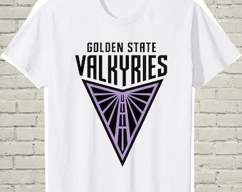 Golden State Valkyries Tee, Retro Graphic Top, Game Day Gift For Basketball Fan, Bay Area Hoops Apparel, Women Sports Clothing