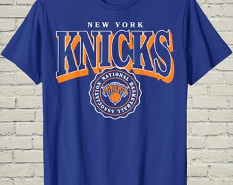 New York Basketball Shirt, Retro Arched Crest Tee, Birthday Gift For Boyfriend, Vintage NY Hoops Top, Sports Fan Present