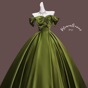 wedding dress stores green bay wi Retica Party Dress Flower Lace Three-Quarter Sleeve Bell Sleeve Ribbon Switch Flare Long Dress Wedding Large Size 20s 30s