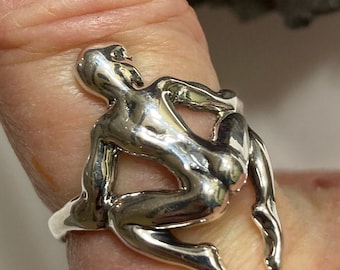 ABSTRACT MAN Ring. sizes 5-10, free shipping in the USA, ships immediately. mans ring, womens ring,