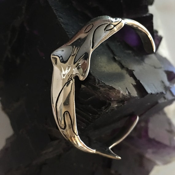 Bracciale Donna Orca Wals In Argento 925 Con Perla E Squalo Balena – Regolabile 7+2 Pollici, Gioiello Smaltato - 2