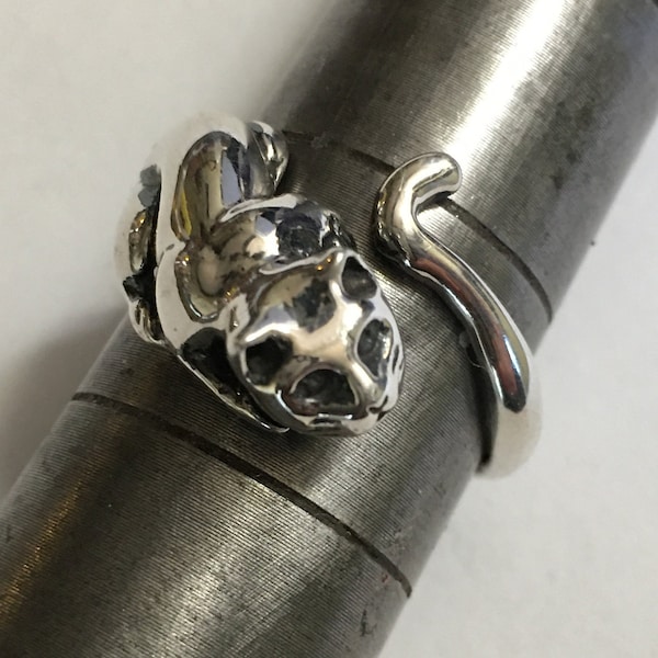 CAT RING Adjustable, free shipping in US. Ships immediately. Cat Jewelry, cats, Cat, Animal Jewelry, womens ring, On Sale