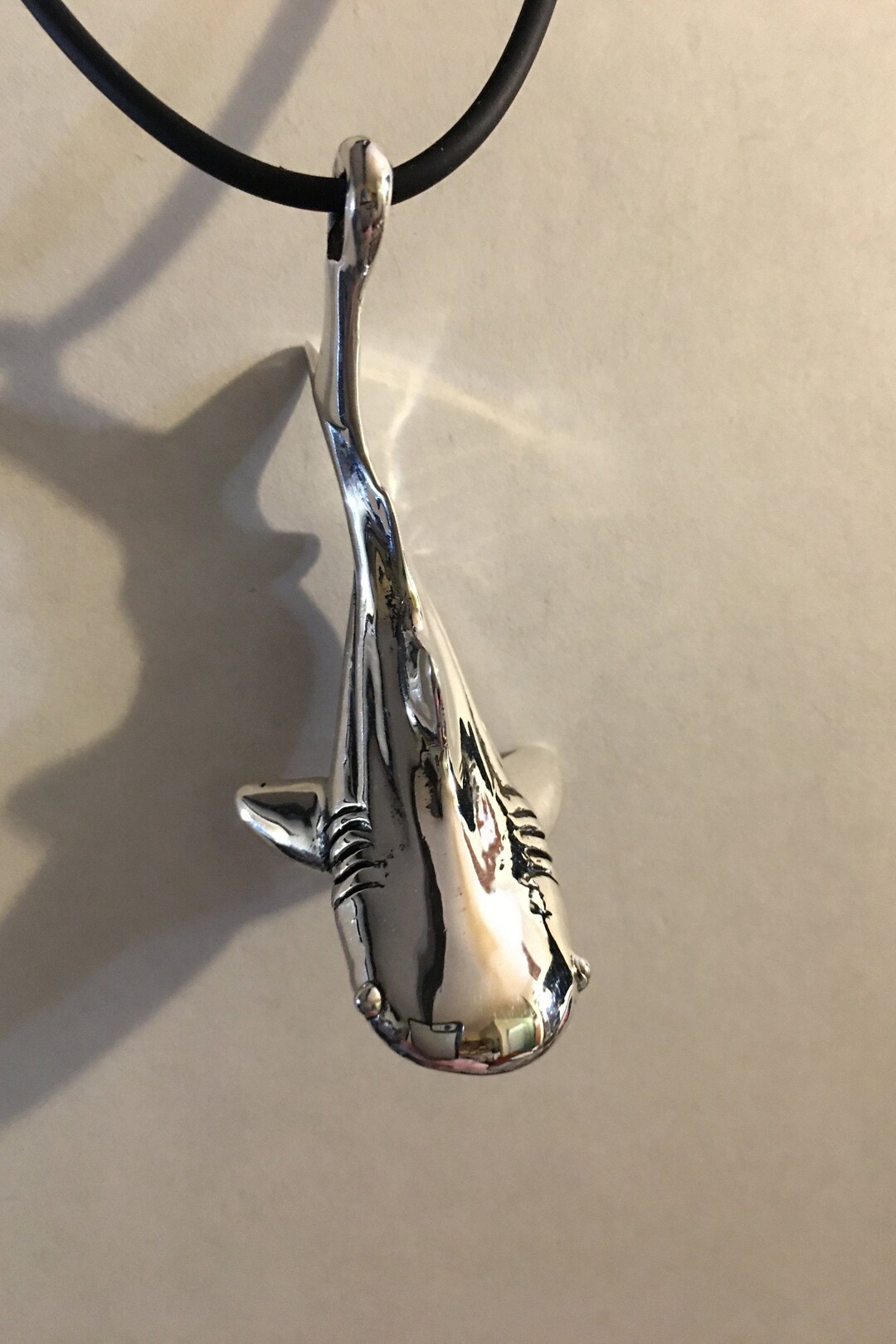 Medium Whale SHARK PENDANT Shark Necklace, Shark Necklace, Hawaiian ...