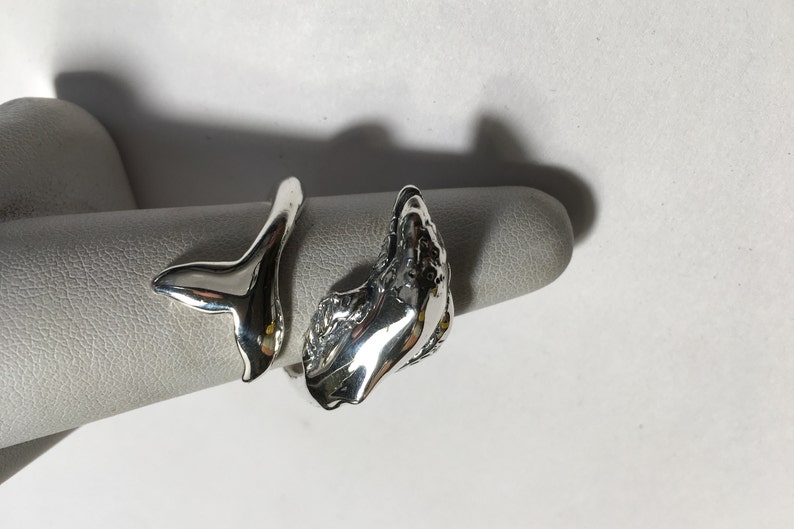NEW LARGE HUMPBACK Whale Ring whale jewelry whale mans ring humpbackwhales whale ring womens ring