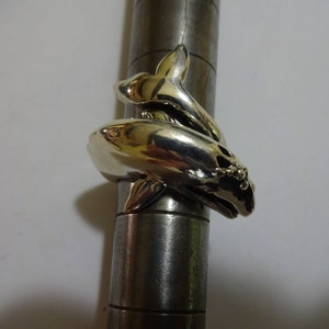 GREY WHALE RING,   hawaiian jewelry, whale jewelry, whale rings, mens ring, free shipping in usa