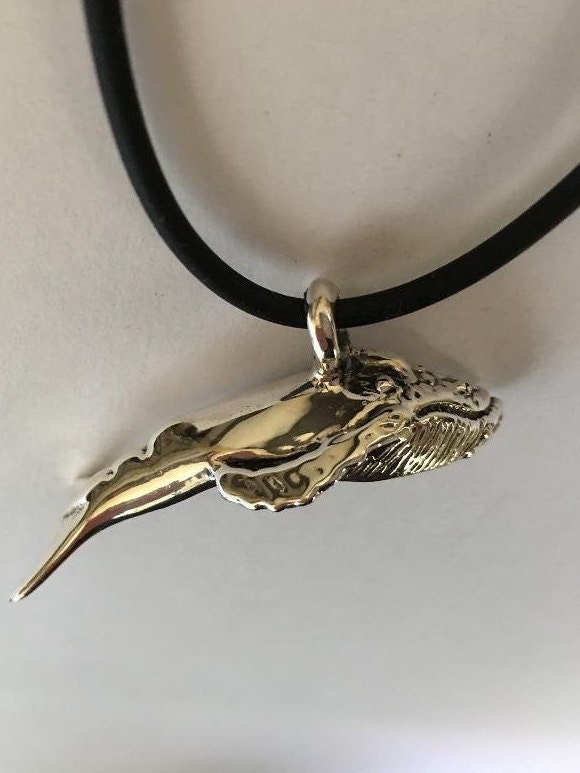 Pendentif Baleine à Bosse En Argent 925 - Argenté, Thème Plage, Neuf Sans Emballage